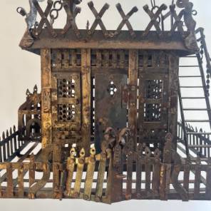 A Wrought Iron Maquette